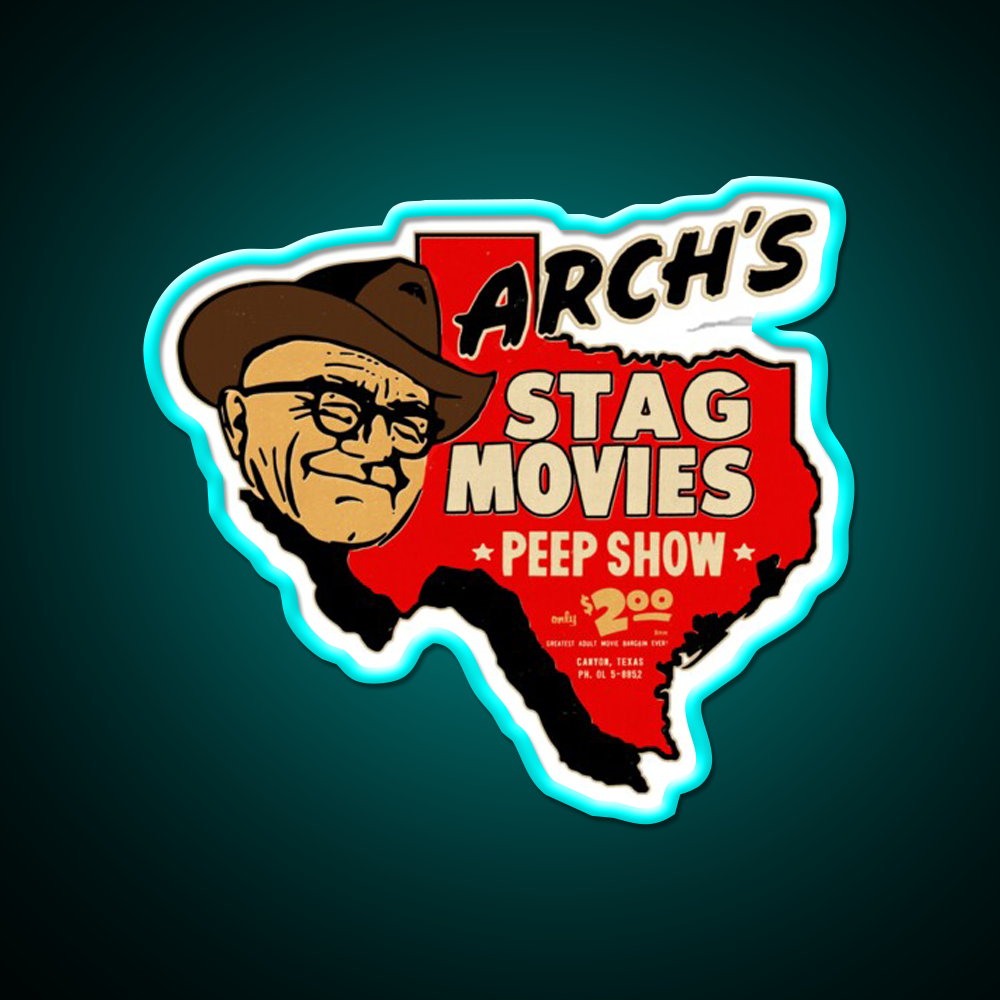 Vintage Texas Adult Movie Resource Whiskey Drink Bar Led Neon Sign Rgb Color