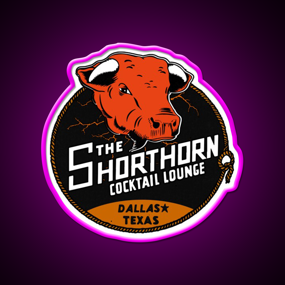 Vintage Texas Dive Bar Whiskey Drink Bar Led Neon Sign Rgb Color