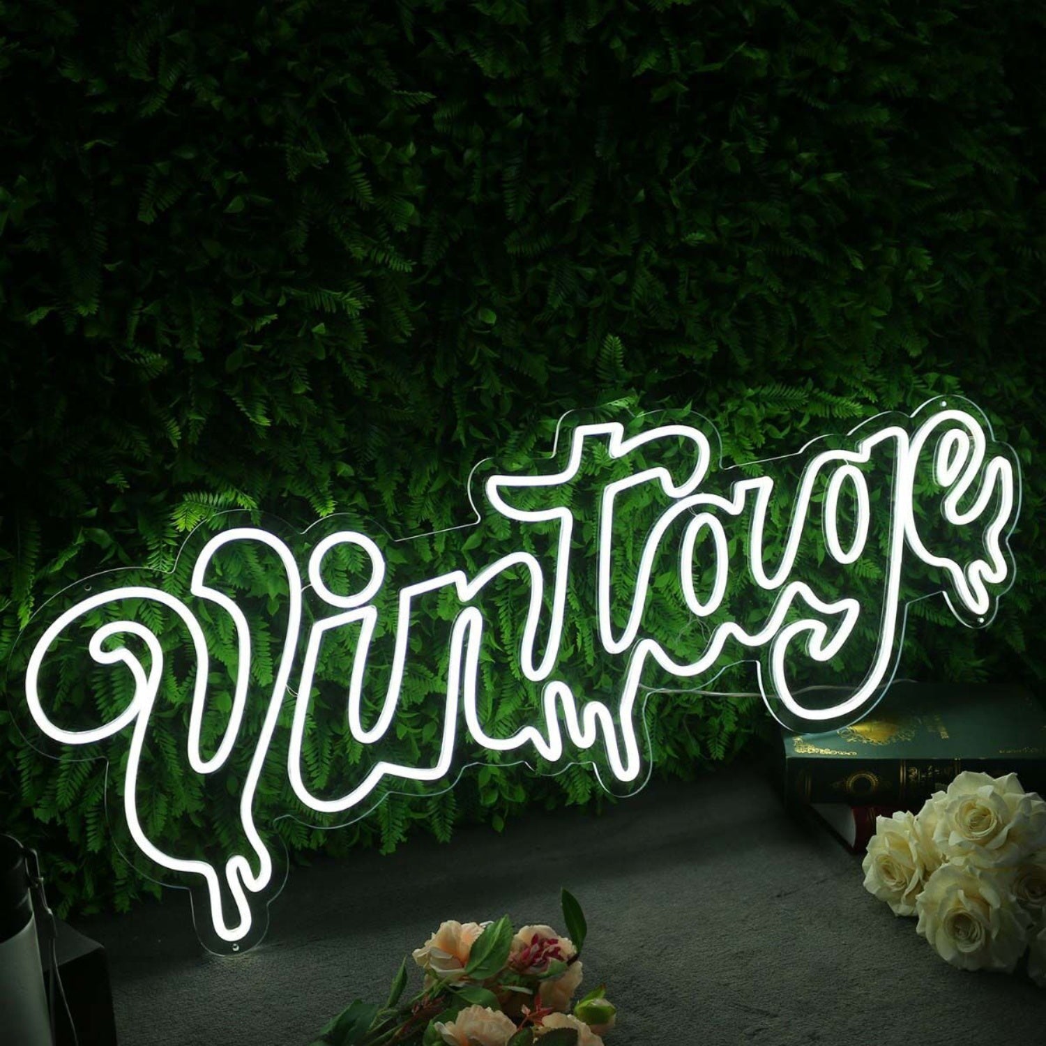 Vintage White Neon Led Sign - Shineneon