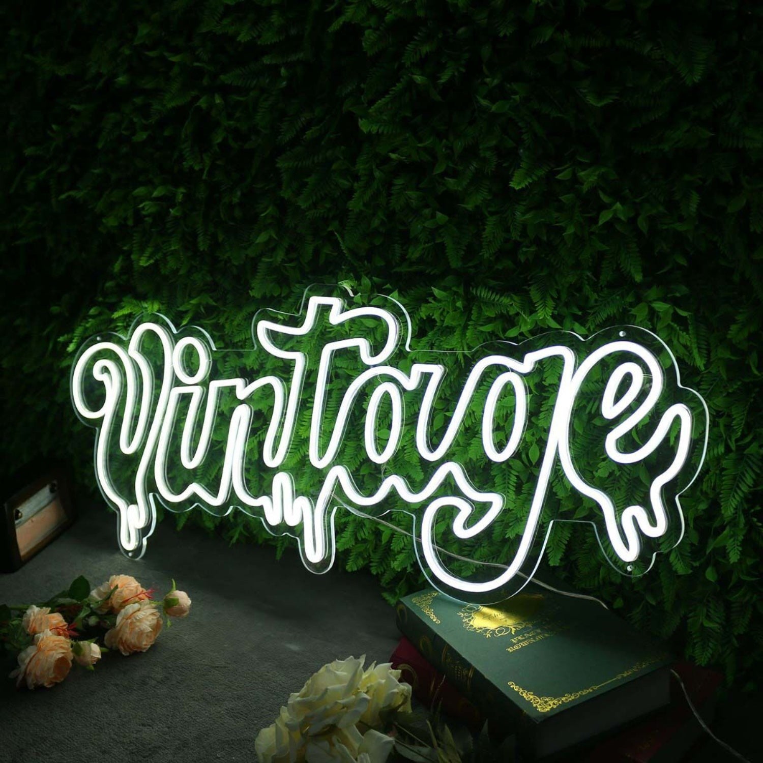 Vintage White Neon Led Sign - Shineneon