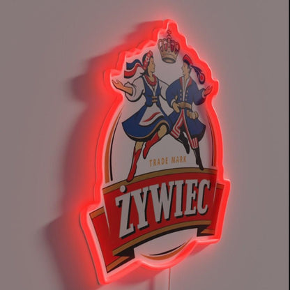 Vintage Zywiec Beer Rgb Led Neon Sign - Shineneon