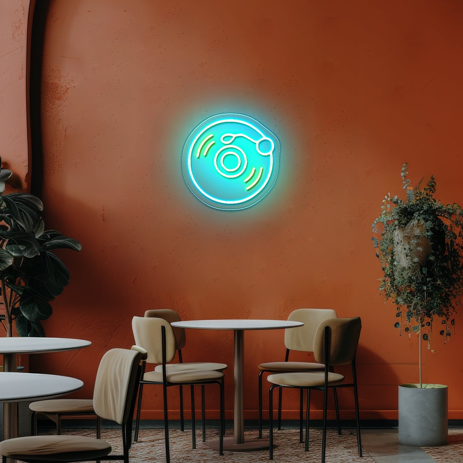 Vinyl Record Neon Sign Vinyl Record Led Sign Light Up Signs For Business - Shineneon