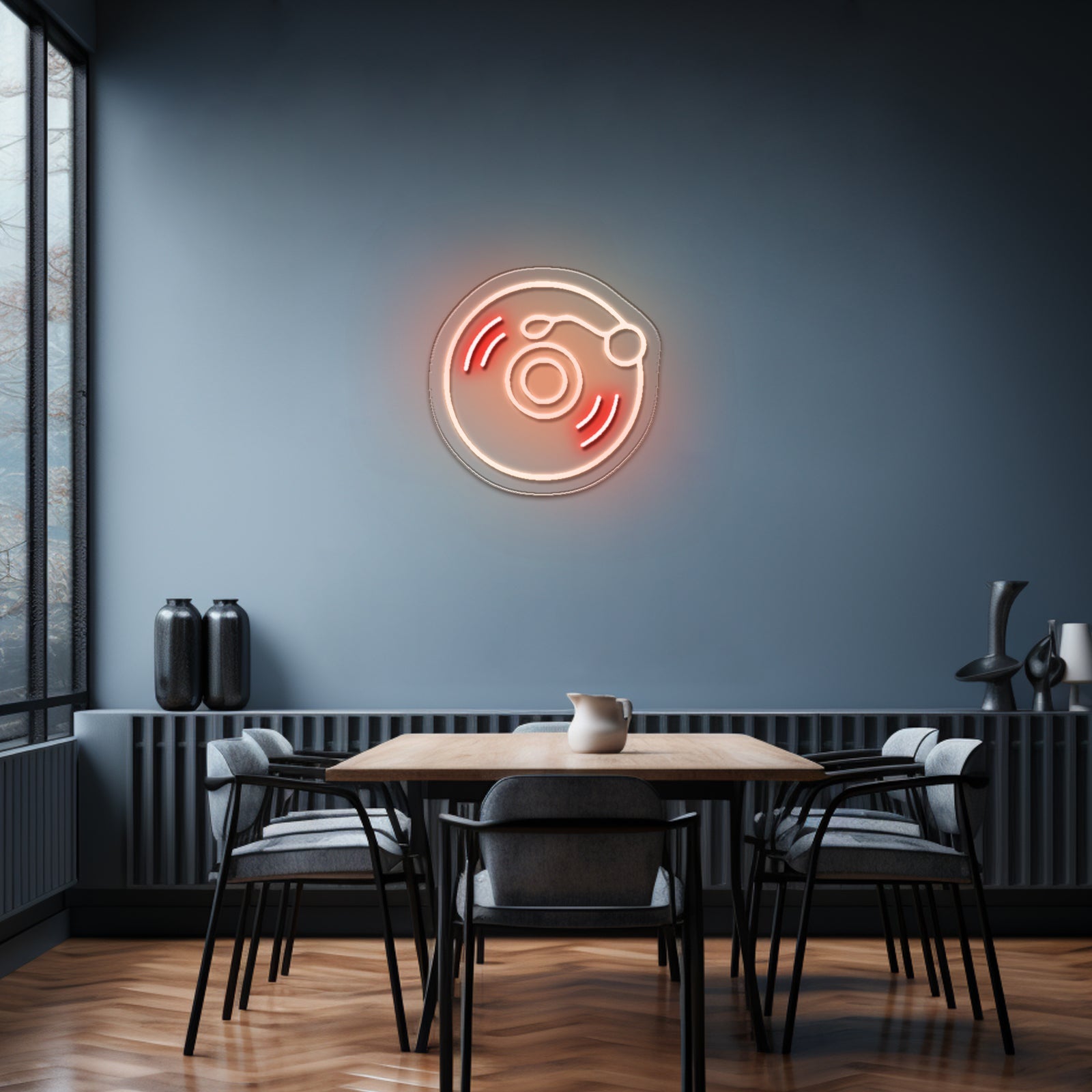 Vinyl Record Neon Sign Vinyl Record Led Sign Light Up Signs For Business - Shineneon