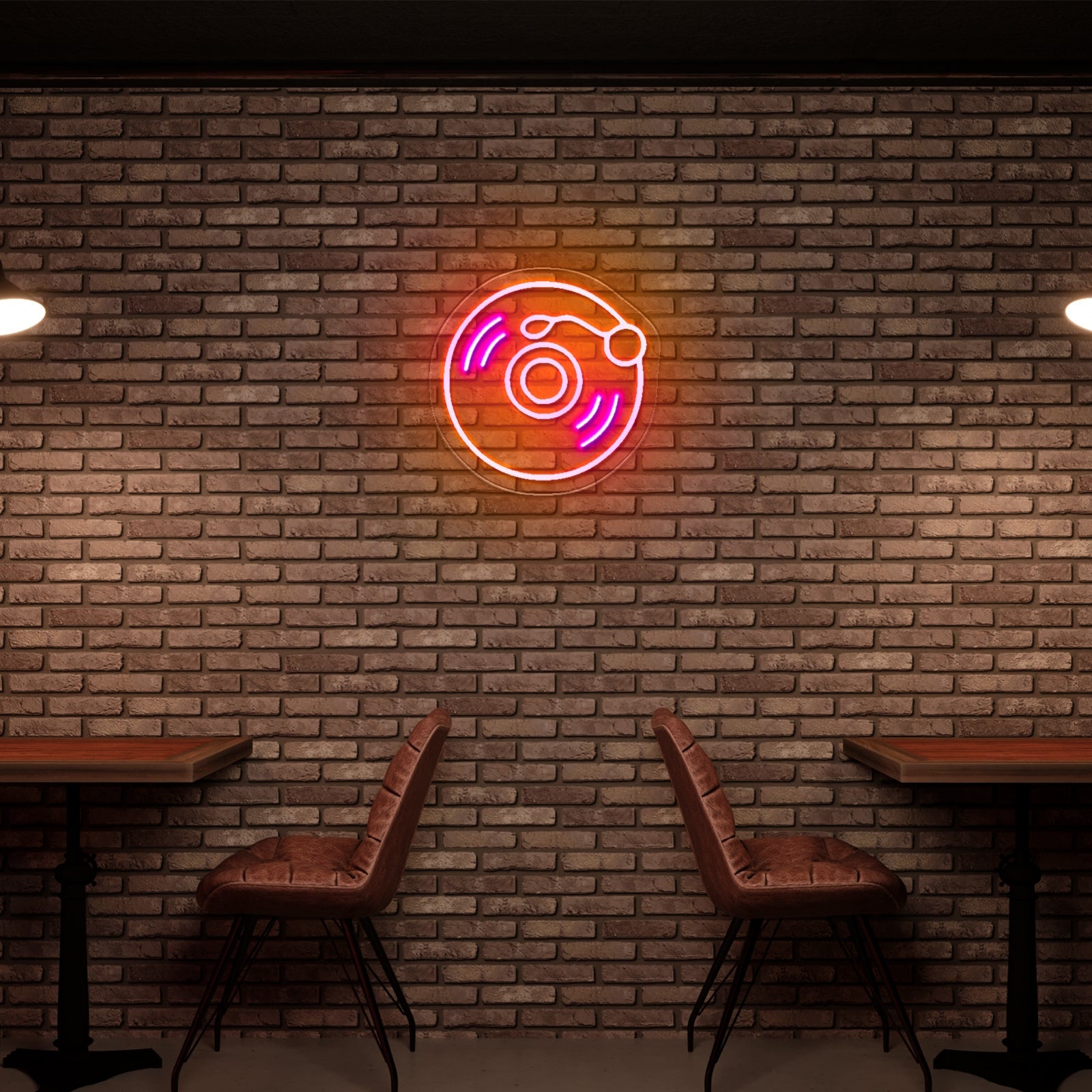 Vinyl Record Neon Sign Vinyl Record Led Sign Light Up Signs For Business - Shineneon