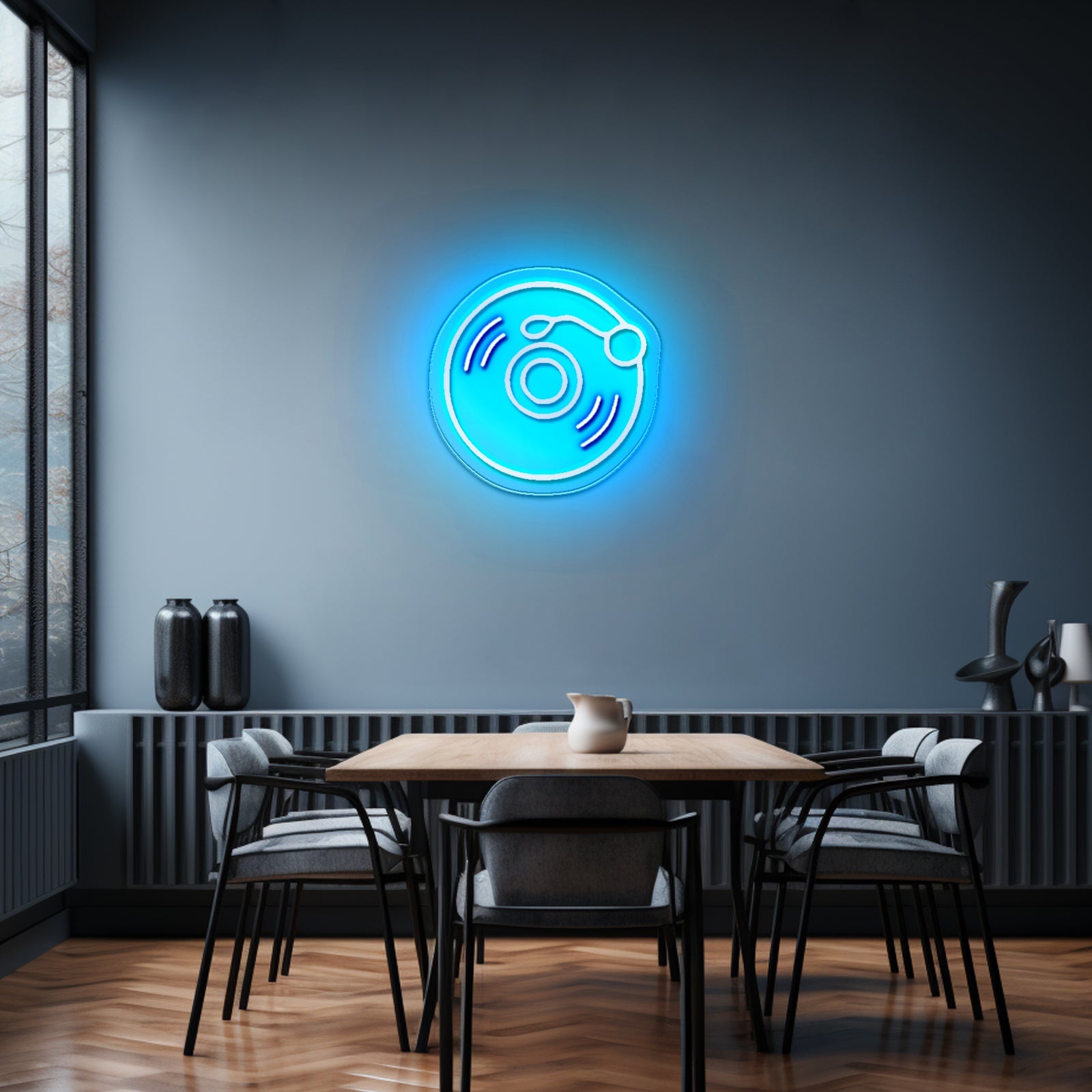 Vinyl Record Neon Sign Vinyl Record Led Sign Light Up Signs For Business - Shineneon