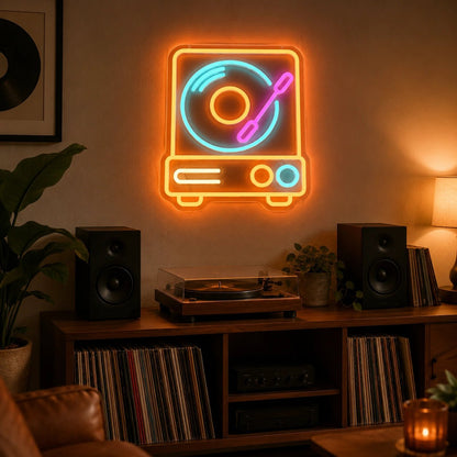 Vinyl Record Player LED Neon Sign - Shineneon