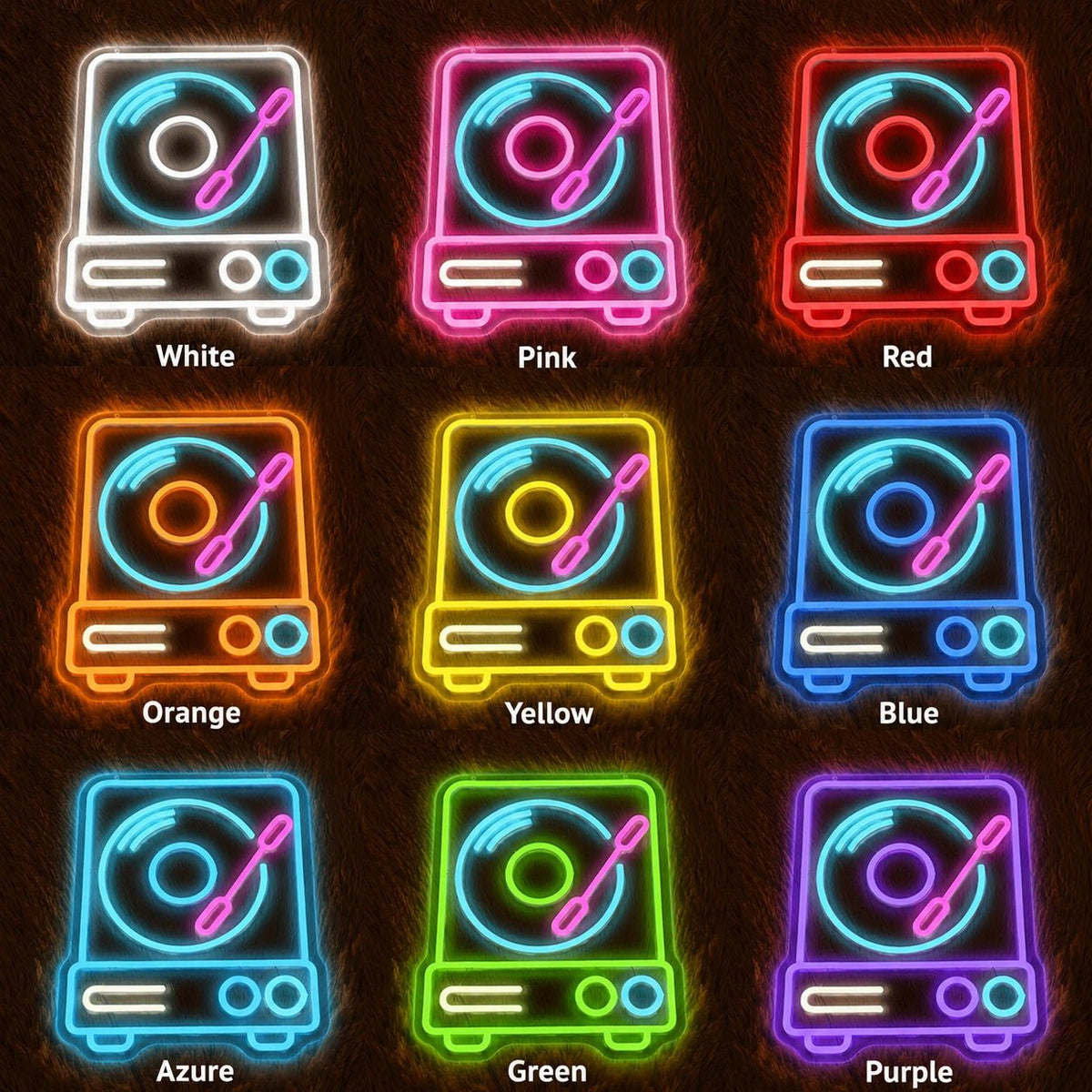 Vinyl Record Player LED Neon Sign - Shineneon