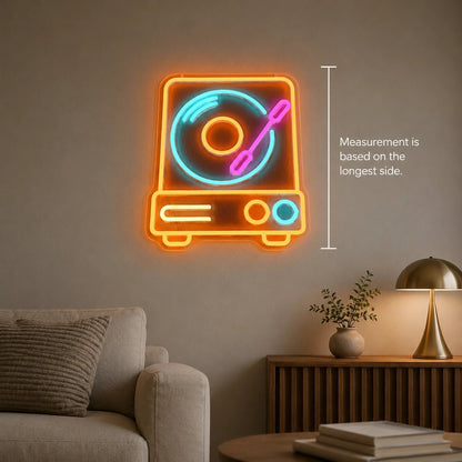 Vinyl Record Player LED Neon Sign - Shineneon