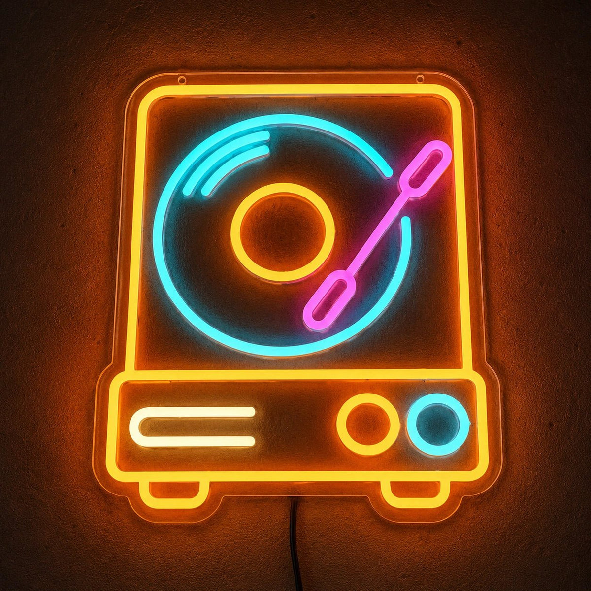 Vinyl Record Player LED Neon Sign - Shineneon