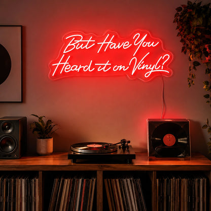 Vinyl Room Quote Neon Sign LED Neon Sign high-converting product image