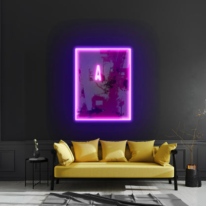 Violent Treasure Pink Led Neon Sign Artwork For Home Decor