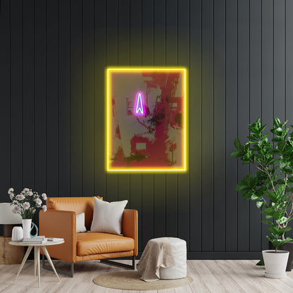 Violent Treasure Pink Led Neon Sign Artwork For Home Decor