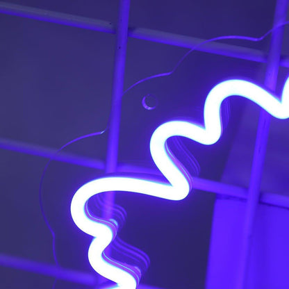 Violet-Blue Soaring Bird Led Neon Sign For Home Shop Decor | Shineneon