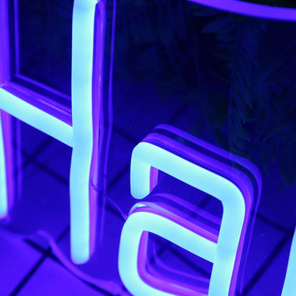 Vip Hair Studio Blue Led Neon Sign - Shineneon