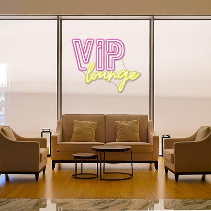 Vip Lounge Commercial Led Neon Sign Exclusive Space - Shineneon