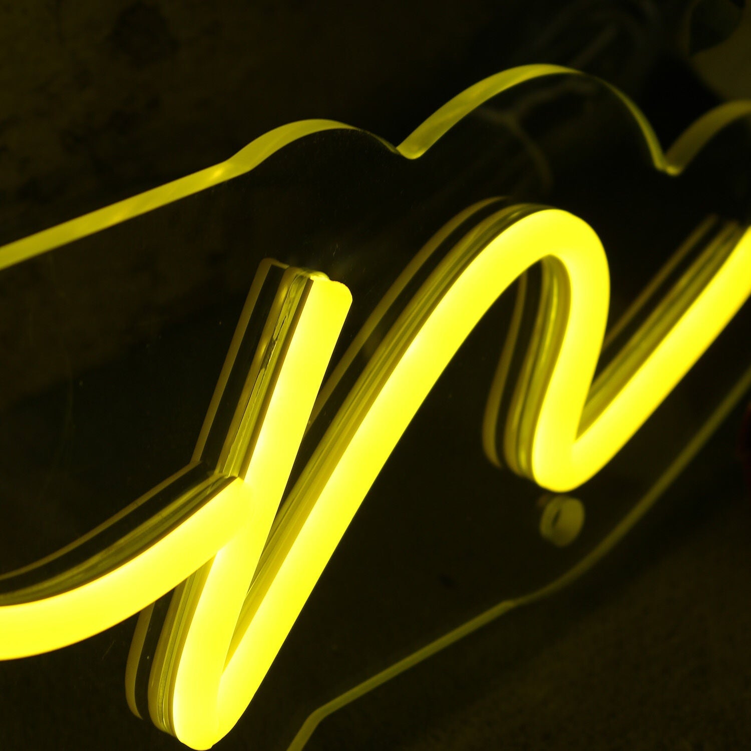 Vip Section Yellow Led Neon Sign - Shineneon