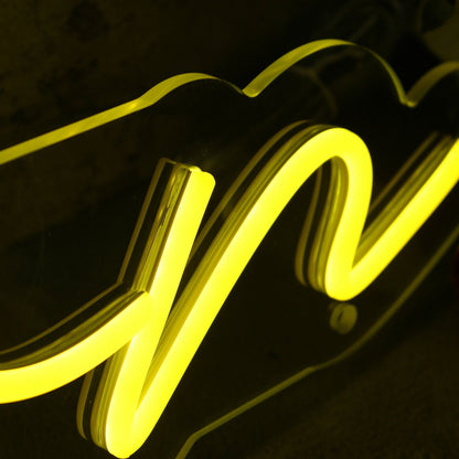 Vip Section Yellow Led Neon Sign - Shineneon