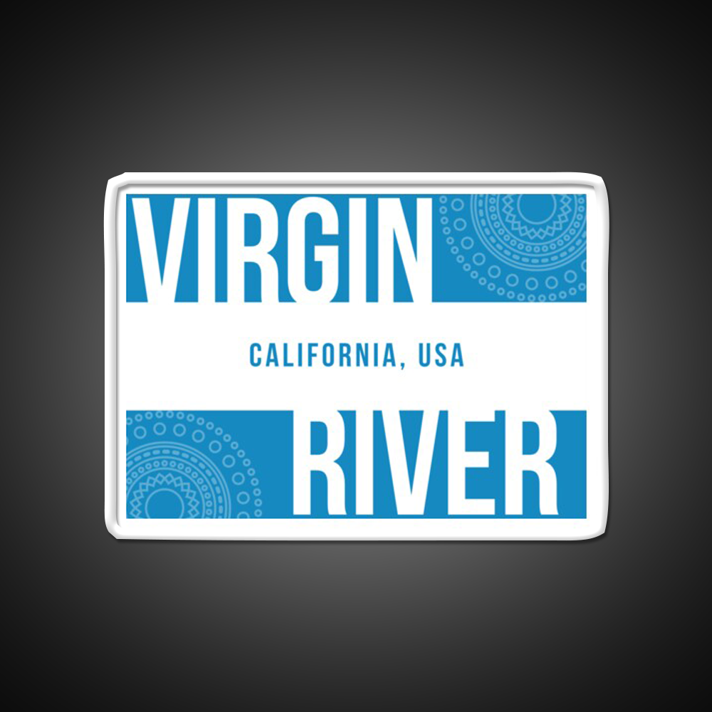 Virgin River California Man Cave Bar Led Neon Sign Rgb Color