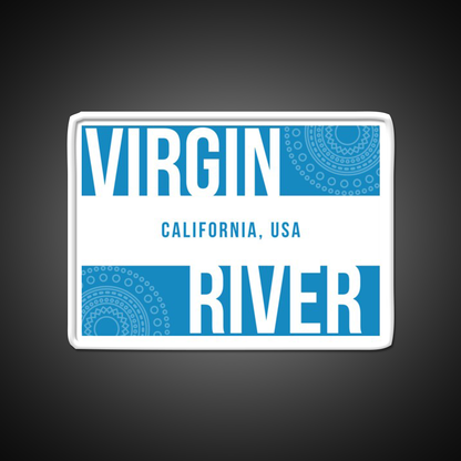 Virgin River California Man Cave Bar Led Neon Sign Rgb Color