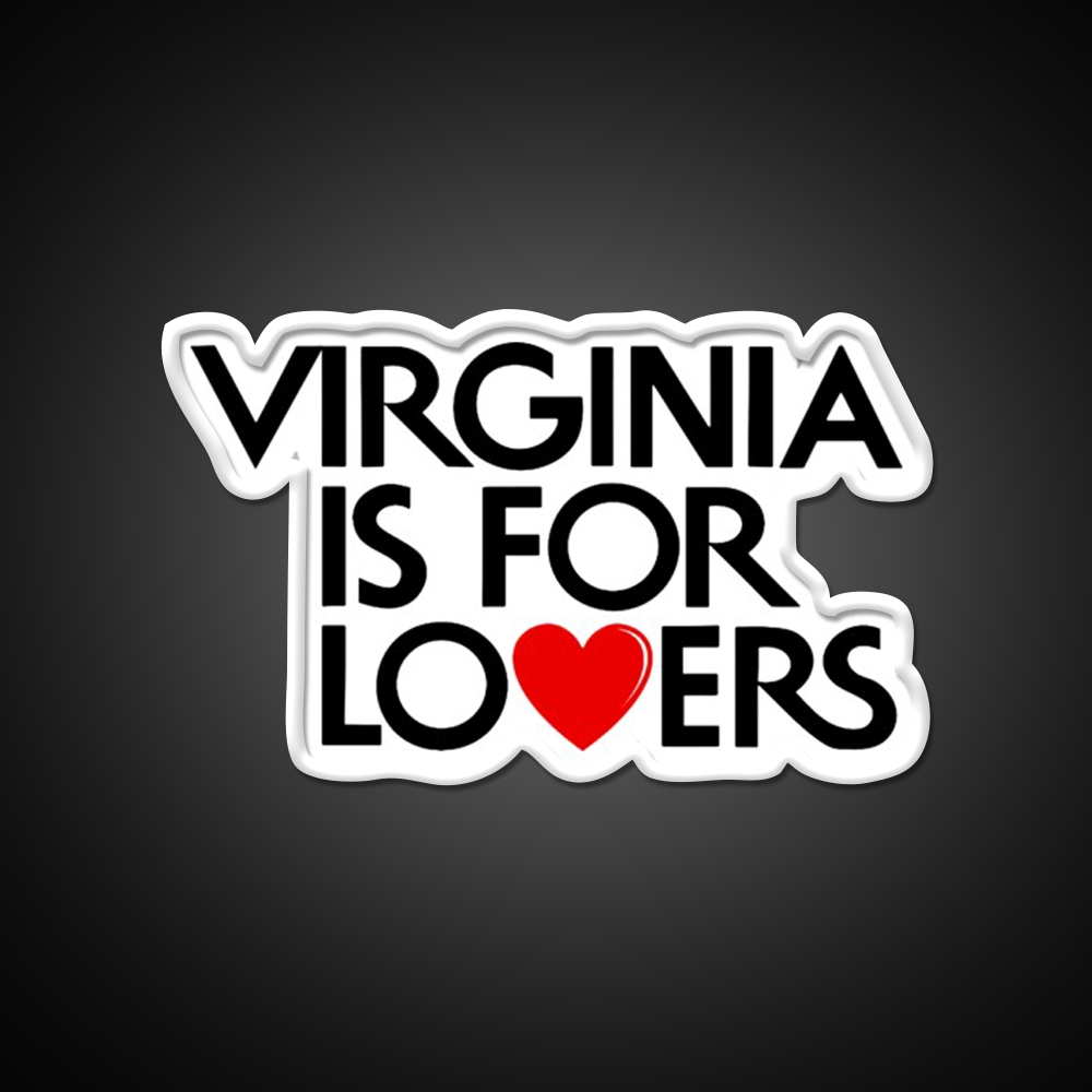 Virginia Is For Lovers Beer Bar Decor Led Neon Sign Rgb Color - LED neon sign view 11