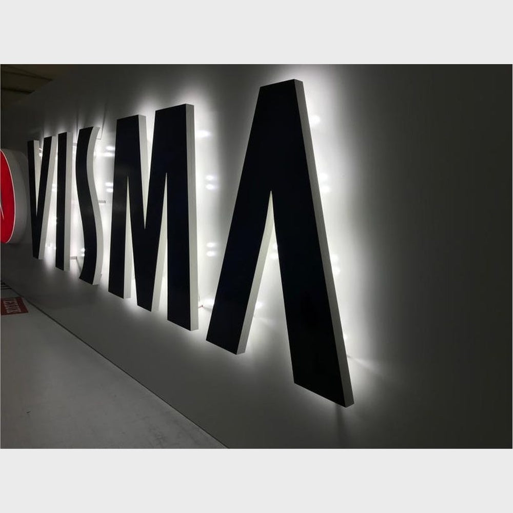 Visma 3D Backlit Channel Letters Led Light Sign