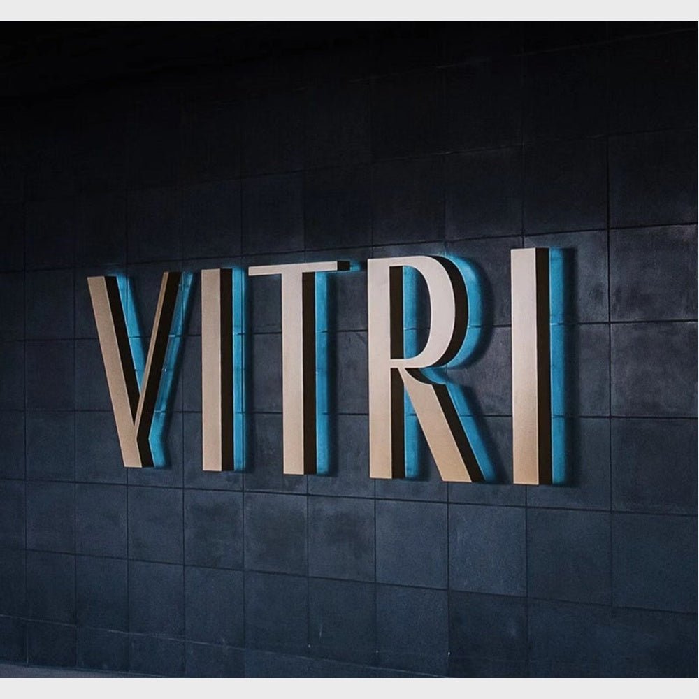 Vitri 3D Backlit Channel Letters Led Light Sign - Shineneon