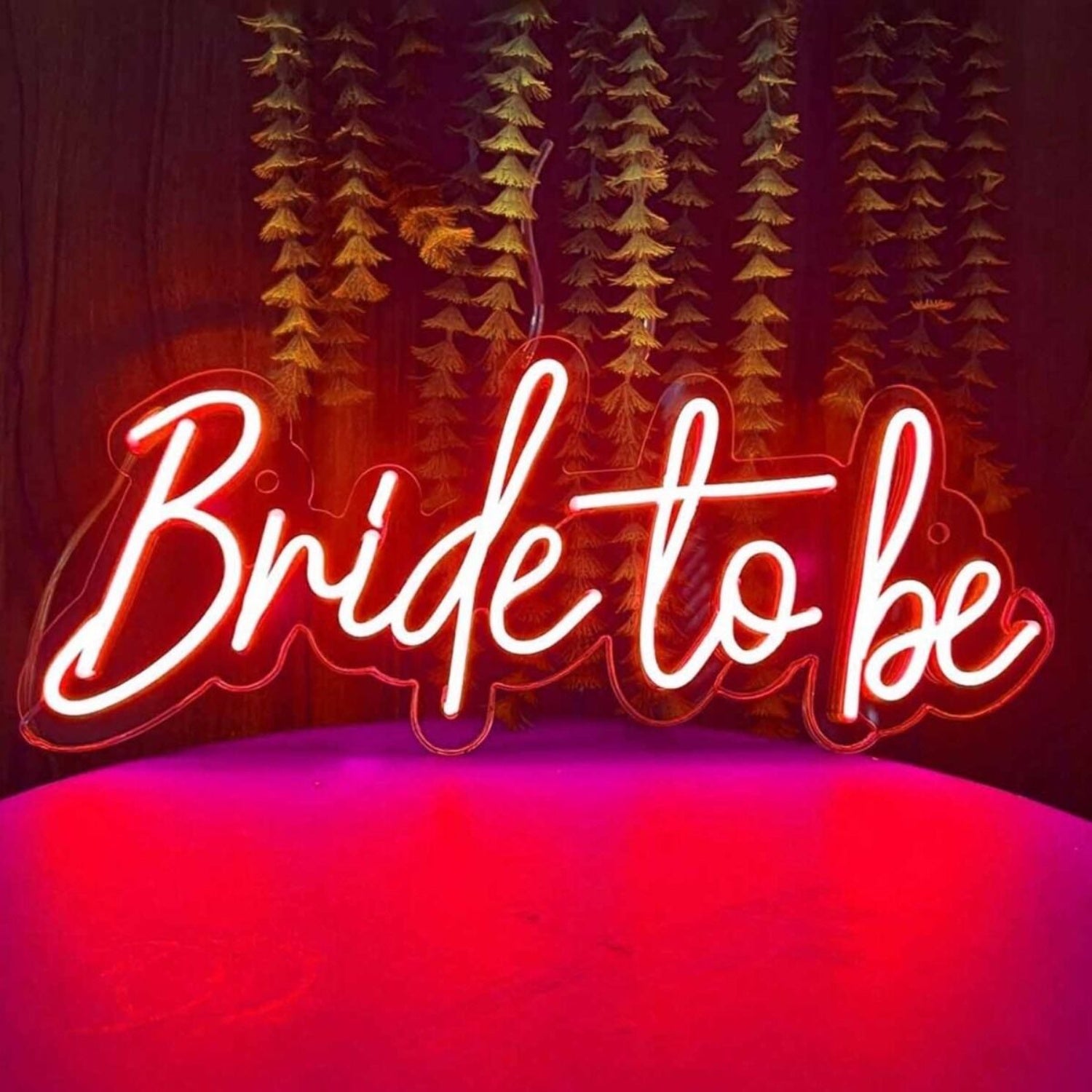 Vivid Bright Bride To Be Neon Sign | Shineneon