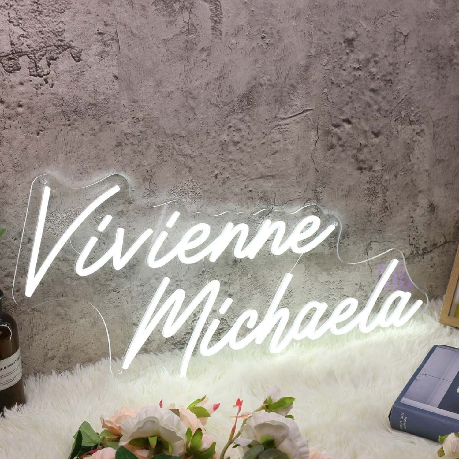 Vivienne Michaela White Led Neon Sign - Shineneon