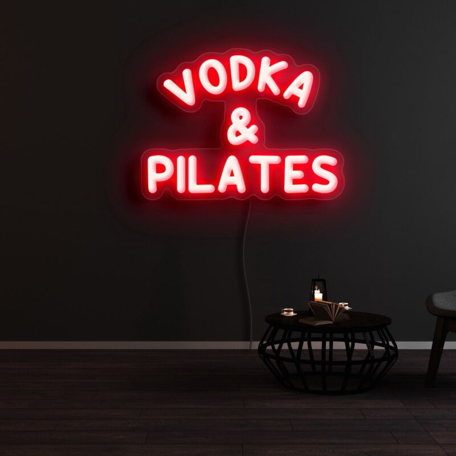 Vodka And Pilates Led Neon Sign - Shineneon