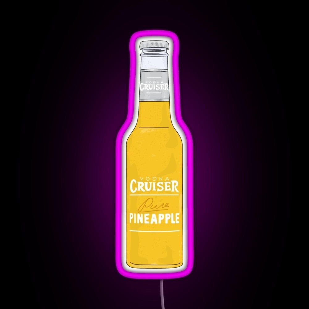 Vodka Cruiser Design Rgb Led Neon Sign Pop Wall Art Pop Art Neon Sign - Shineneon