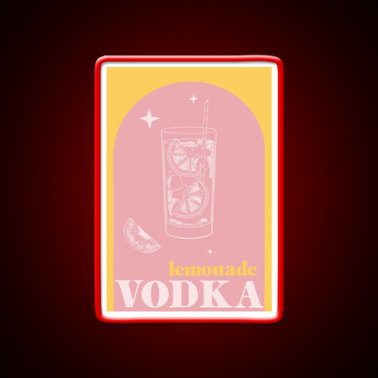 Vodka Lemonade Cocktail Bar Decor Led Neon Sign Rgb Color - LED neon sign view 10