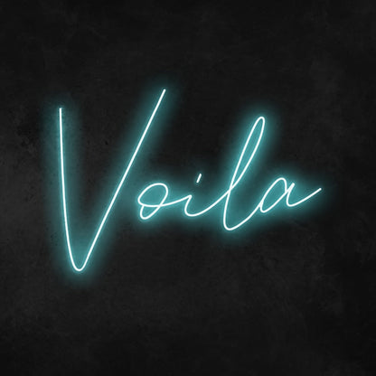 Voila Led Neon Sign - Shineneon