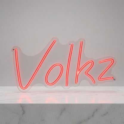 Volkz LED Neon Sign - 02 High-Converting Product Image