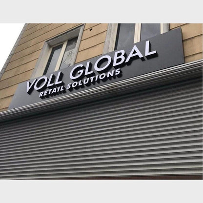 Voll Global Reatail Solutions 3D Frontlit Channel Letters Led Light Sign - Shineneon