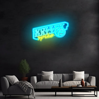 Volleyball Spike Led Neon Sign Light Custom Led Signs - Shineneon