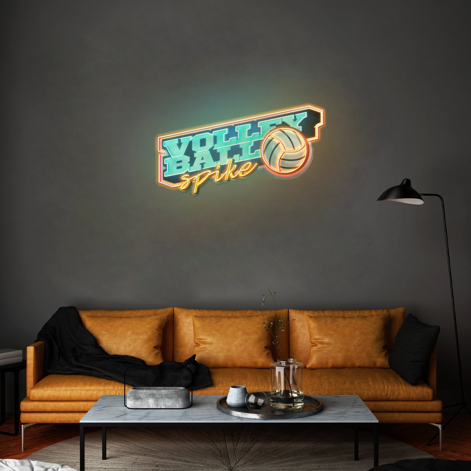 Volleyball Spike Led Neon Sign Light Custom Led Signs - Shineneon