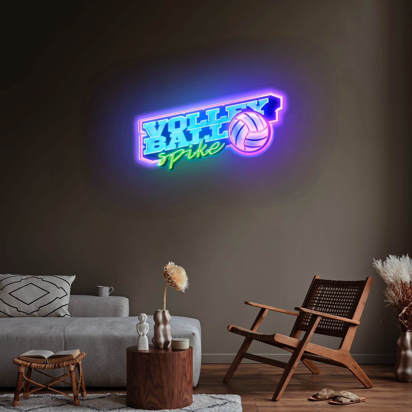 Volleyball Spike Led Neon Sign Light Custom Led Signs - Shineneon
