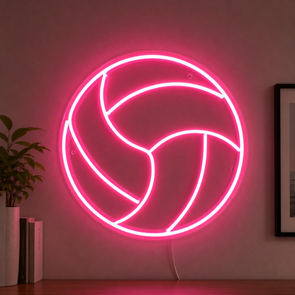Volleyball Wall Decor LED Neon Sign main product image