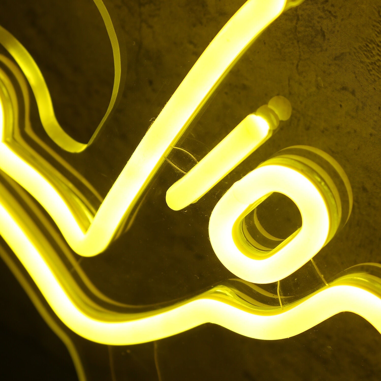Volleying Soccer Yellow Led Neon Sign - Shineneon