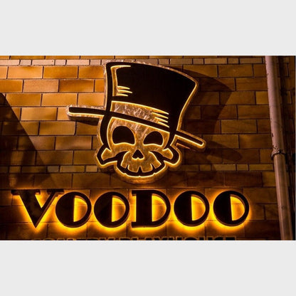 Voodoo 3D Backlit Channel Letters Led Light Sign - Shineneon