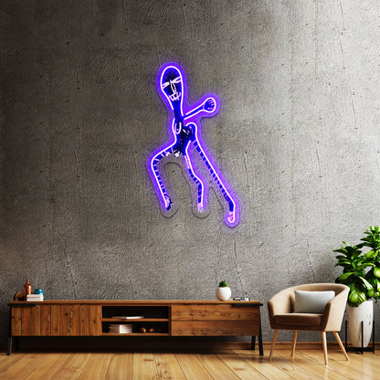 Voodoo Figure Wall Artwork Neon Signs