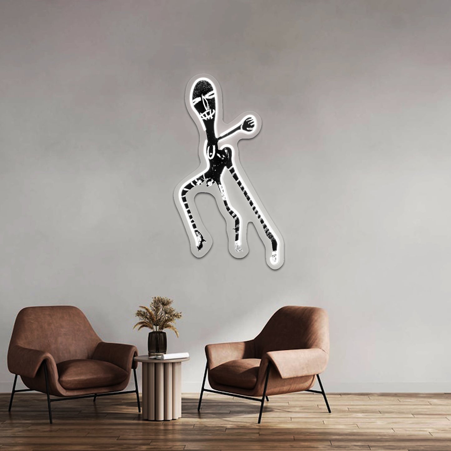 Voodoo Figure Wall Artwork Neon Signs