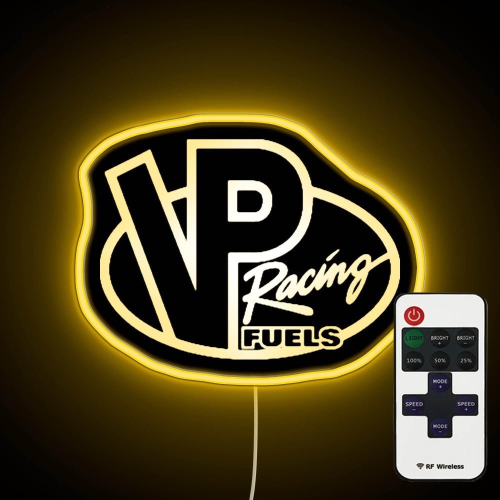 Vip Racing Gas Logo Vp Racing Fuels Logo Neon Sign - Shineneon