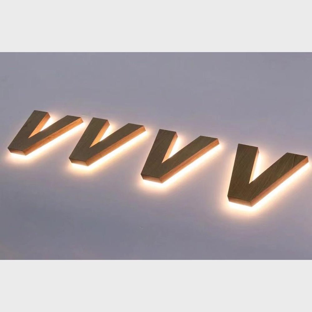 Vvvv 3D Backlit Channel Letters Led Light Sign - Shineneon