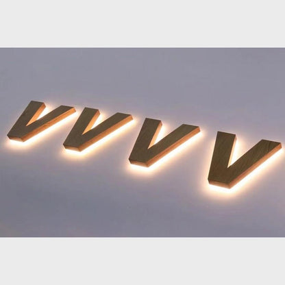 Vvvv 3D Backlit Channel Letters Led Light Sign - Shineneon