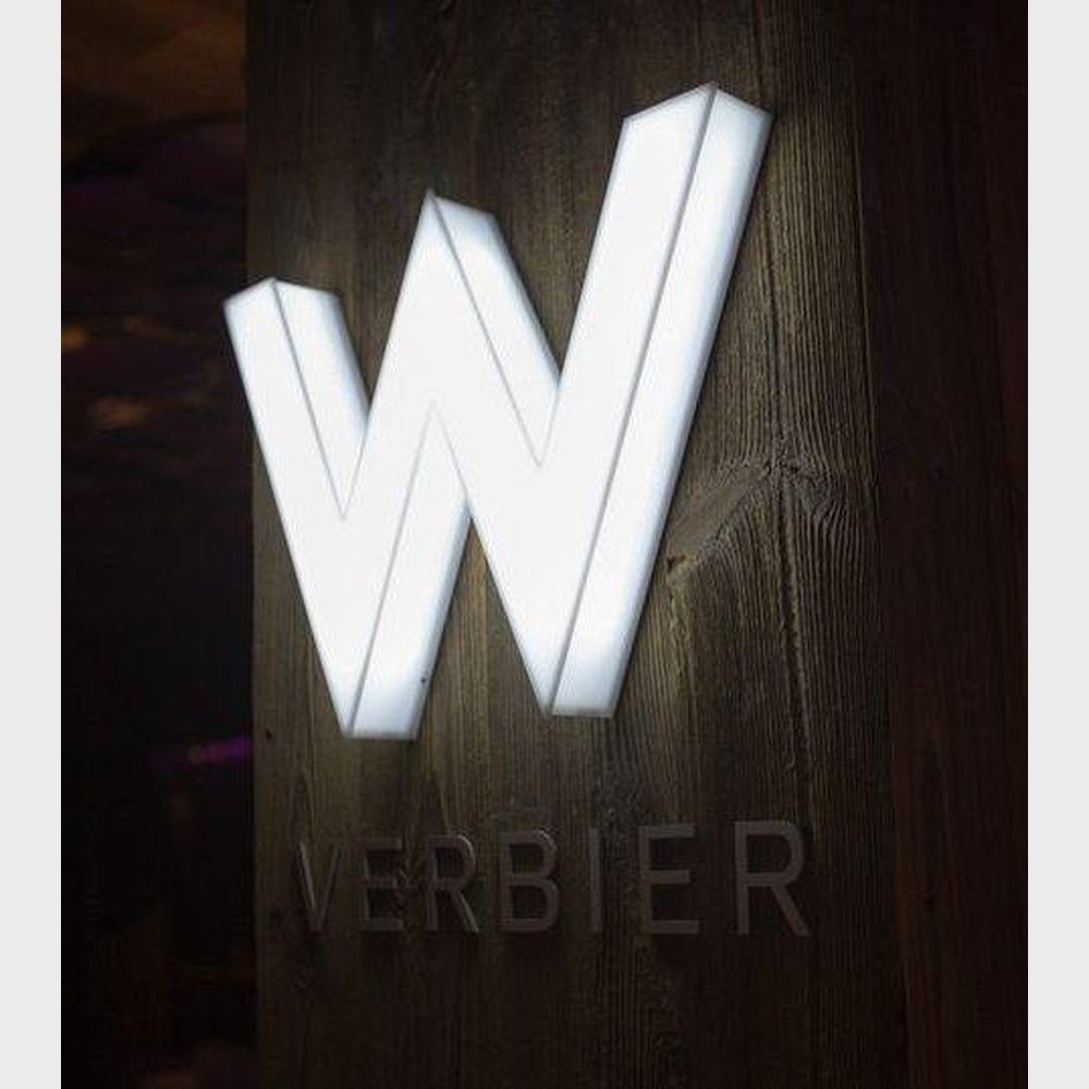 W 3D Frontlit And Backlit Channel Letter Led Light Sign - Shineneon