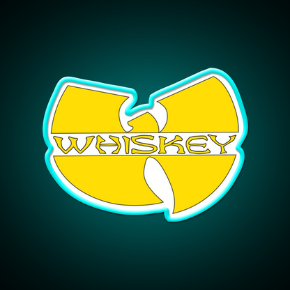 W Is For Whiskey Drink Bar Led Neon Sign Rgb Color