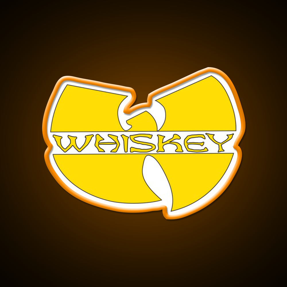 W Is For Whiskey Drink Bar Led Neon Sign Rgb Color