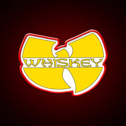 W Is For Whiskey Drink Bar Led Neon Sign Rgb Color