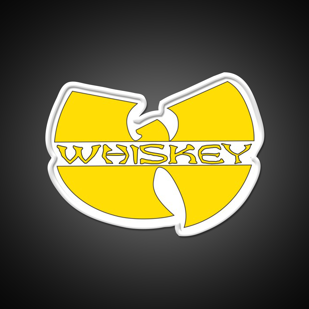 W Is For Whiskey Drink Bar Led Neon Sign Rgb Color